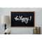 Wood 17" x 23" Framed Chalk Board by ArtMinds™